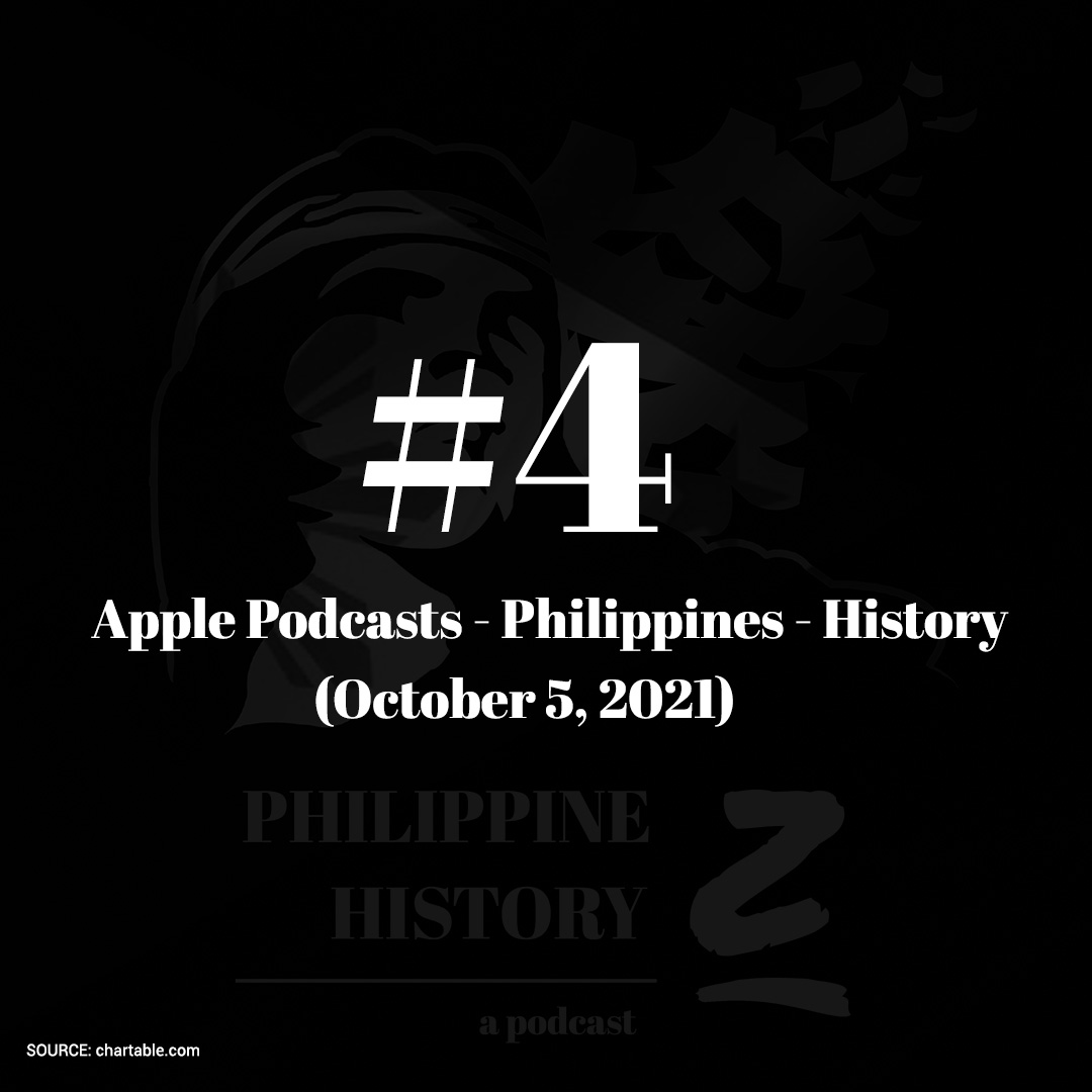phzpodcast's tweet photo. Once again we would like to give a very big thank you to all of our listeners for making the podcast a huge success! 😀

#History #podcast #PinoyPodcast #PhilippinePodcastDirectory #HistoryPH #Kasaysayan #Philippines https://t.co/DE3IULWvWR