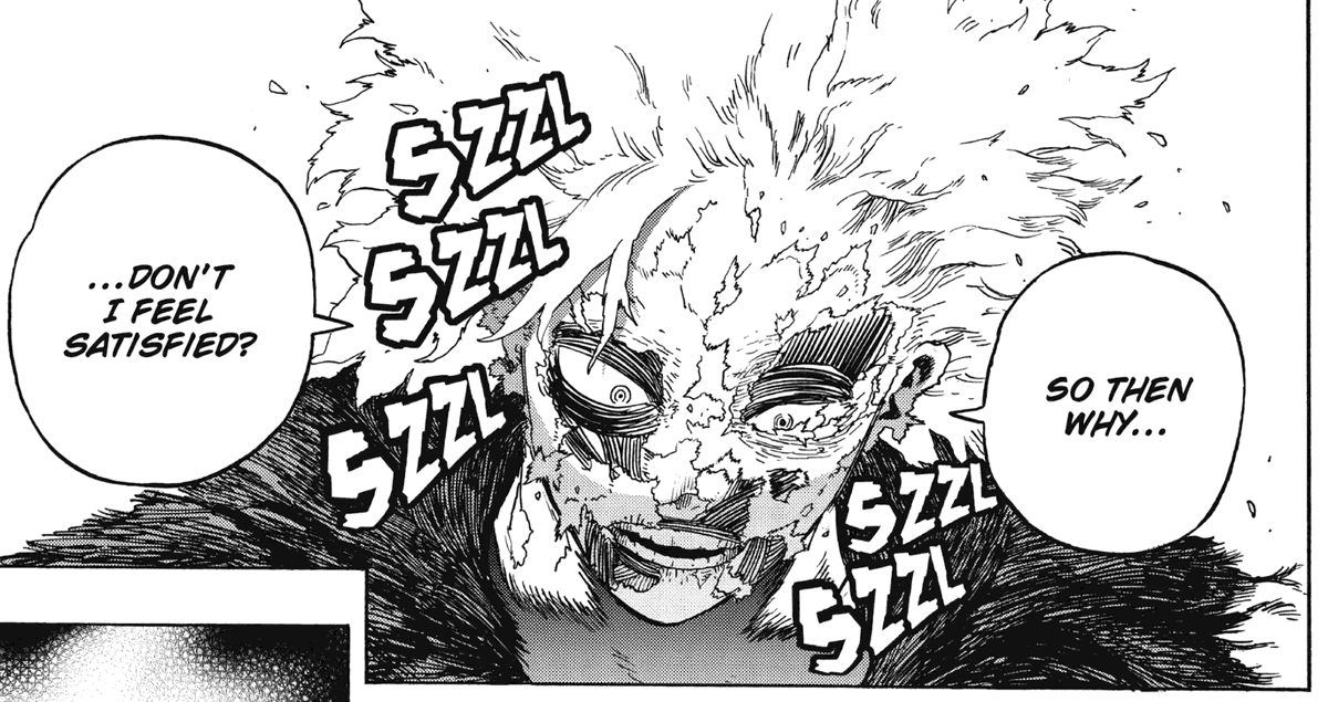 LRT Why are people even questioning Endeavor? Dude is strong w/o a Strength quirk. He roasted Shigaraki the first 10 seconds of the fight, then did it AGAIN after Bakugo's attack. If Shiggy didn't have regeneration it'd have been over so fast. He got it all done w a fire quirk😭 