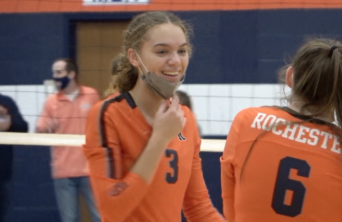 Channel1450com's tweet photo. Tori Taylor Tips Sectional Scales In Rochester’s Favor In Playoff Battle With U-High https://t.co/MIYCAK83Fh https://t.co/CseA3f8Znb