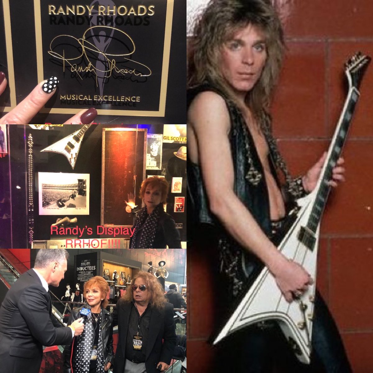 MUCH LOVE &amp; CONGRATS To ST.RHOADS &amp; The RHOADS FAMILY On RANDY’s INDUCTION into THE ROCK N’ ROLL HALL OF FAME!!! tBLSt SDMF @RRhoadsFanClub