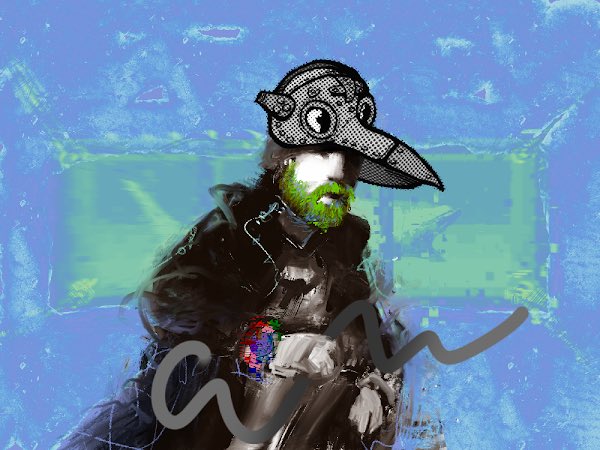 Kofsrabbithole's tweet photo. @TheApeBilly @BowerBirdsNFT Like the artwork and style of the project.  #13 looking good https://t.co/yYPPB1LAEL