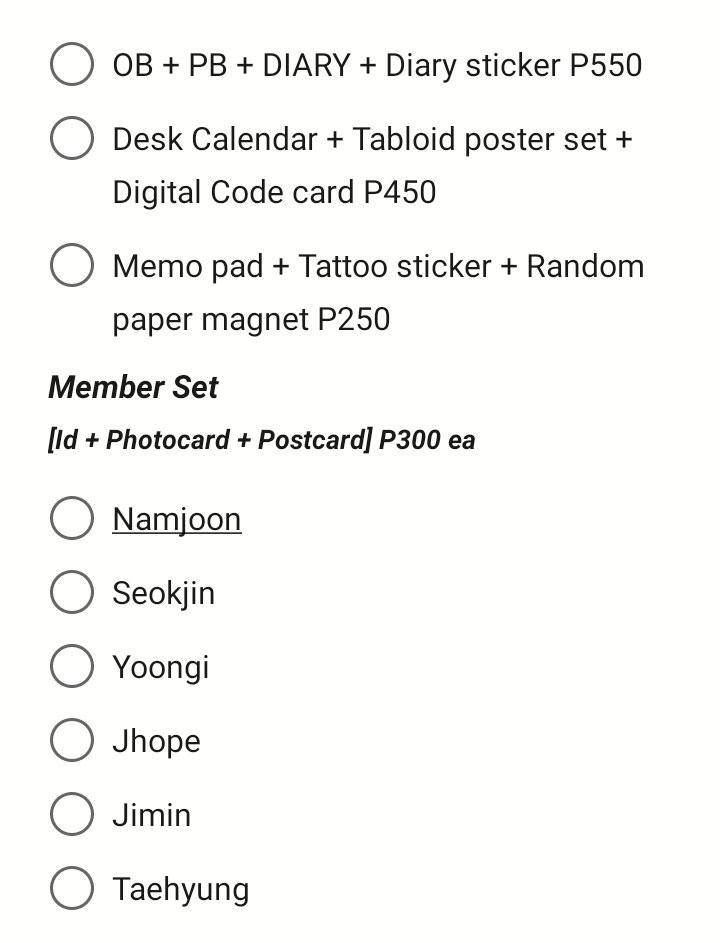 Shopia_ph's tweet photo. #ShopiaGO | BTS SEASONS GREETINGS 2022 TINGI
• Price Range: P250-P550
• DOP: P50 dp within 24 hrs & rem balance once onhand
• DOO: Until OOS
• Normal ETA
• Strictly No Cancellations
comment mine + item https://t.co/mQA4gBCBu6