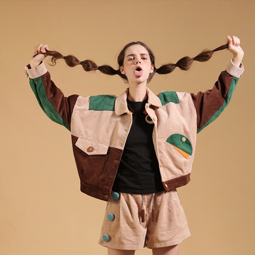PickandStyle1's tweet image. Warm Patchwork Corduroy Jacket for Women #forkids #newtoys pickandstyle.com/warm-patchwork…