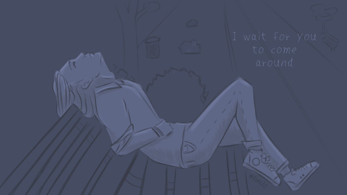 fami2d's tweet photo. • everything black : half bad ; animatic project

{pt 4/15}

"i wait for you to come around" https://t.co/DwIW3JmOJT