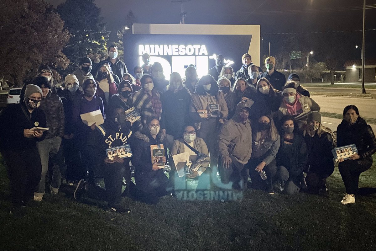 melvincarter3's tweet photo. Amazing turnout for #MidnightMadness tonight; thank you to all who’ve picked up a volunteer shift to help us finish this campaign strong! #RunSTP #VoteTuesday #ElectionDay2021 https://t.co/y2tLx4QPLR