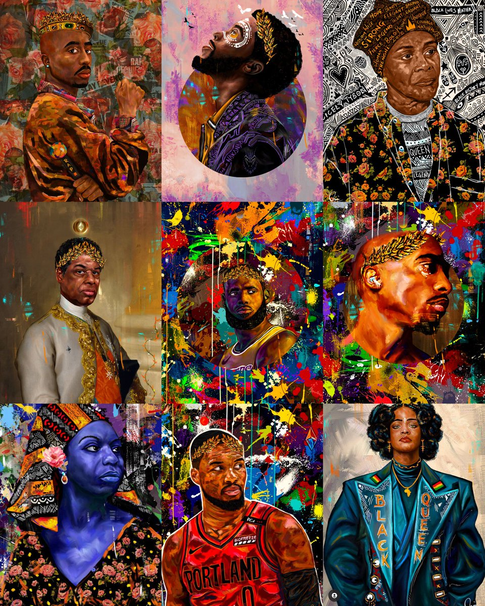 Crixtover's tweet photo. Welcome to my world!

I'm Crixtover Edwin a visual artist from Lagos, Nigeria whose art celebrates black excellence and women of color.

Art on @withFND
https://t.co/n8w1S7gsWk

Solana  @holaplex
https://t.co/MDtdCtacl6 

Open to private bids on any work. Just dm me
Much love ❤️ https://t.co/nwuF8zQNtb