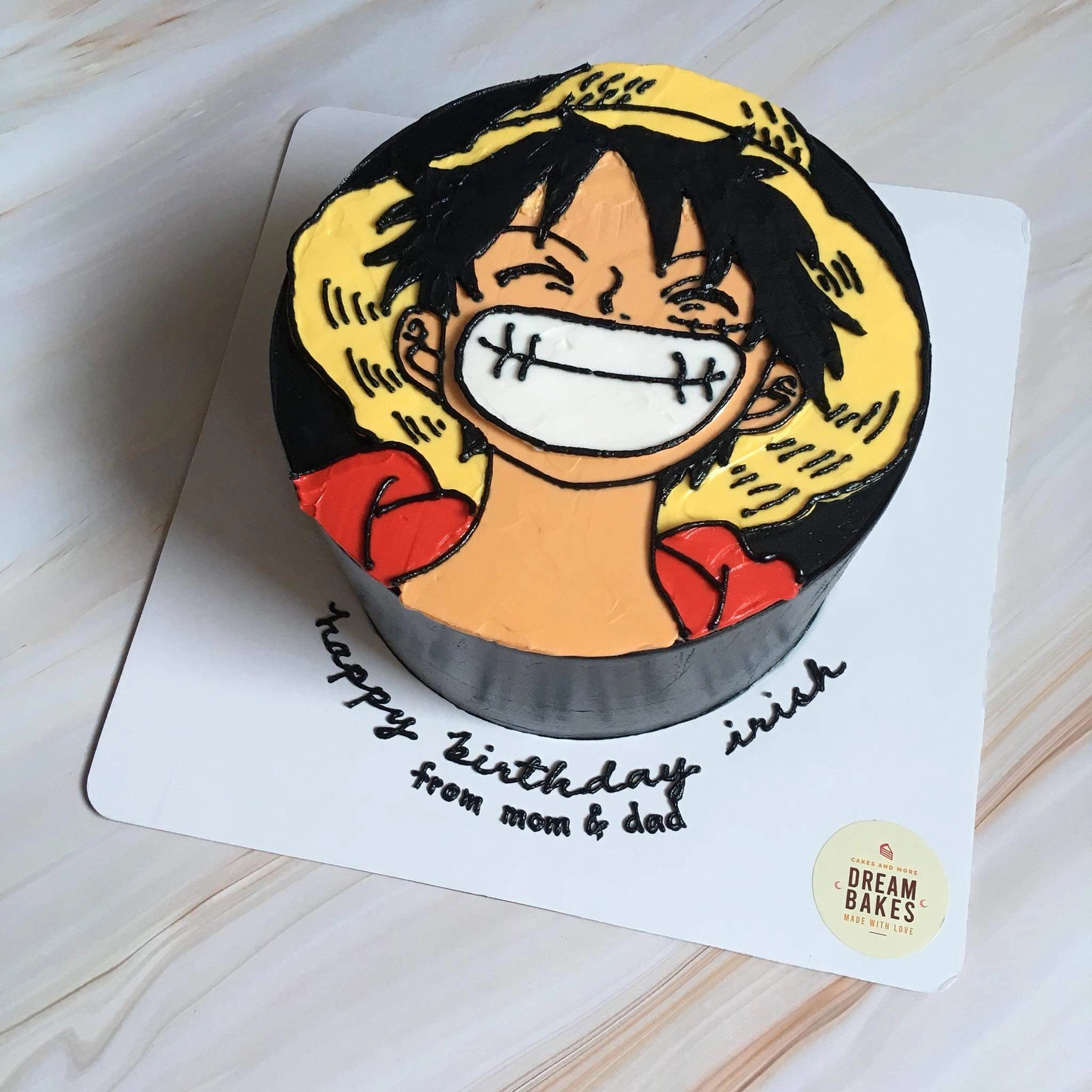 One Piece anime cake and cupcake toppers  Shopee Philippines