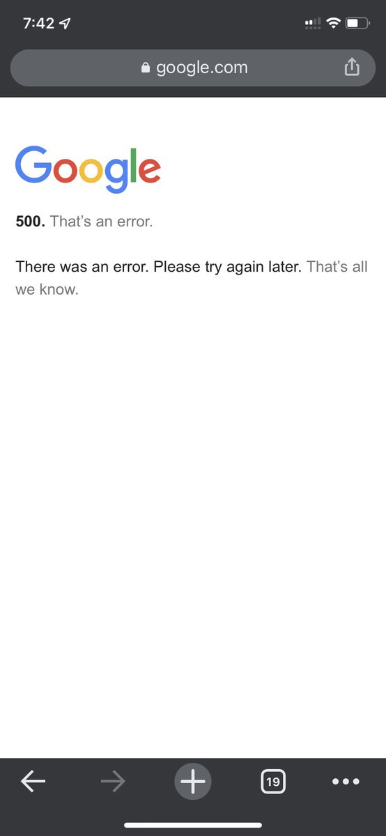 iBitterScotch's tweet photo. Hey @Google are you broken? #googlenotworking https://t.co/B1dYE2256z