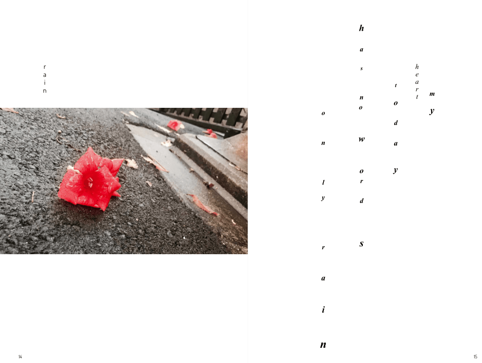Tokyo_Weekender's tweet photo. “Rain” a visual poem from Twelve Moons &amp; The Sea by @MichiruAdrienne. 

Read our full #TWcreatives feature below.👇 https://t.co/RkOoCujwzJ