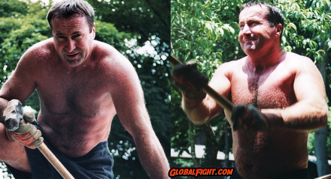 1 pic. Outdoors Working Muscledady VIEW HIS DAILY NUDE POSTS of himself on his page at https://t.co/oAwhABJ0gw