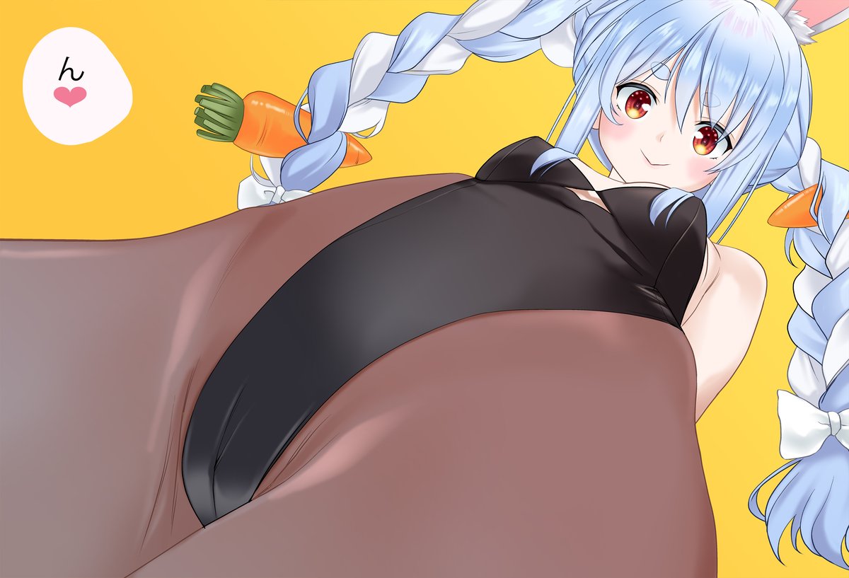 兎田ぺこら ,兎田ぺこら(通常) 「タイツの日❤️‍🔥 」|アハト🔞のイラスト