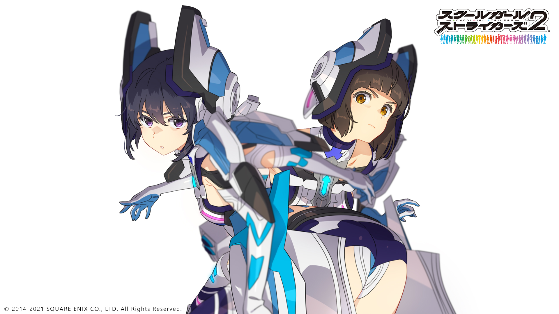 モシュネ スクールガールストライカーズ2 サトカちゃん 雪枝ちゃんの 冥導変身 Xxrメモカのイラストを公開モシュ 21 11 28までのロックオンガチャに登場してモシュよ 2人のバトルシーンはゲーム内で紹介していモシュので イベントプレイバック