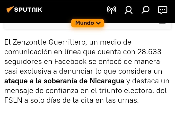 #SomosZenzontles | Así es, aquí estamos Firmes defendiendo nuestras Victorias en Todas las Trincheras !!! ✊🏻🔴⚫🇳🇮

Gracias...#sputniknews 

#AquiNoSeRindeNadie 
#UnidadParaLaProsperidad