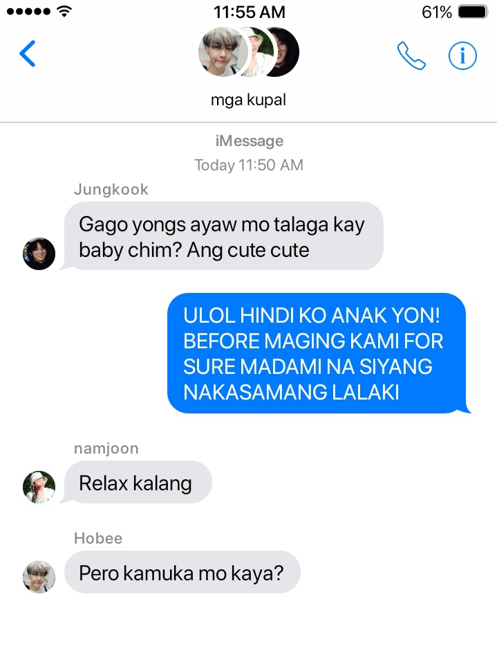 thvmnjk_'s tweet photo. "DI LANG IKAW" 

— where jimin and yoongi have a child but yoongi keeps denying that he is not the father of that child

#yoonminau https://t.co/zLzTmvZtMu