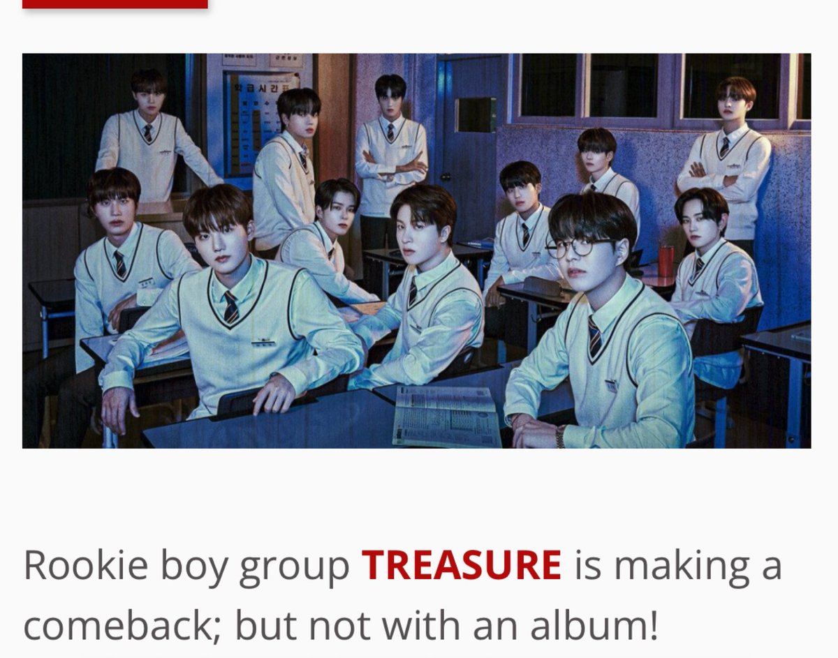 ksopkimpor's tweet photo. รุกกี้บอยกรุ๊ป TREASURE กำลังจะคัมแบค แต่ไม่ใช่อัลบั้ม … https://t.co/shUNf6t7ss