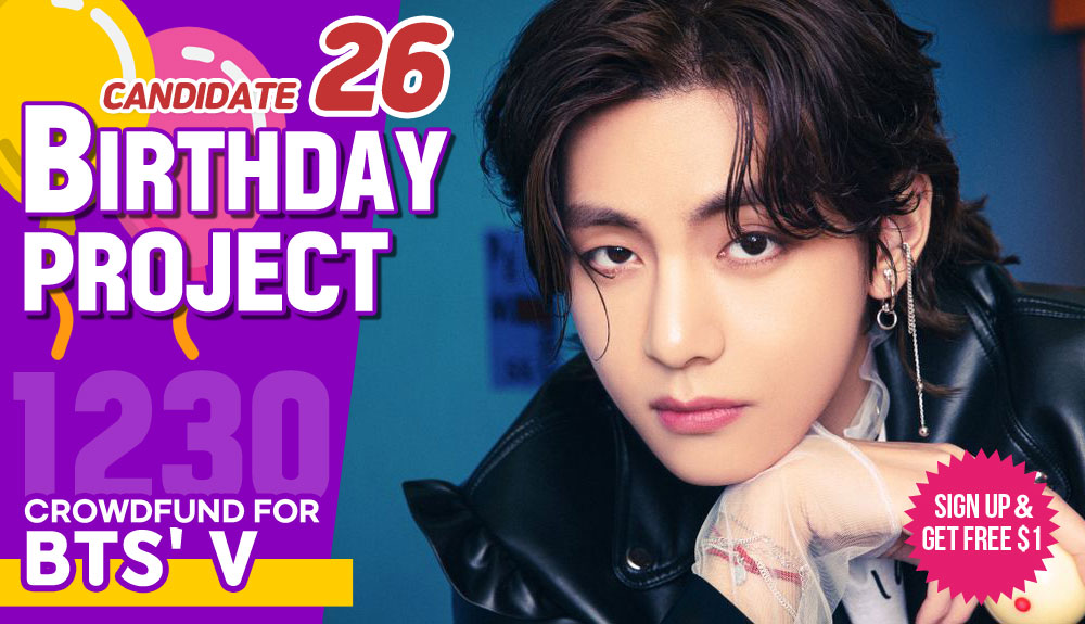 kshortycom's tweet photo. [Candidate 26] #BTS' #V

❤️Crowdfund a Birthday ad for him!
▶https://t.co/kh90DcKt3D

Idol with the most crowdfunded SARANG POINTS receives additional $500 POINTS which guarantees subway ads

Most Like+RT get additional $100~300 POINTS!

#방탄소년단 #뷔 #김태형 #태형 #テヒョン https://t.co/zpTZ2aYvvy