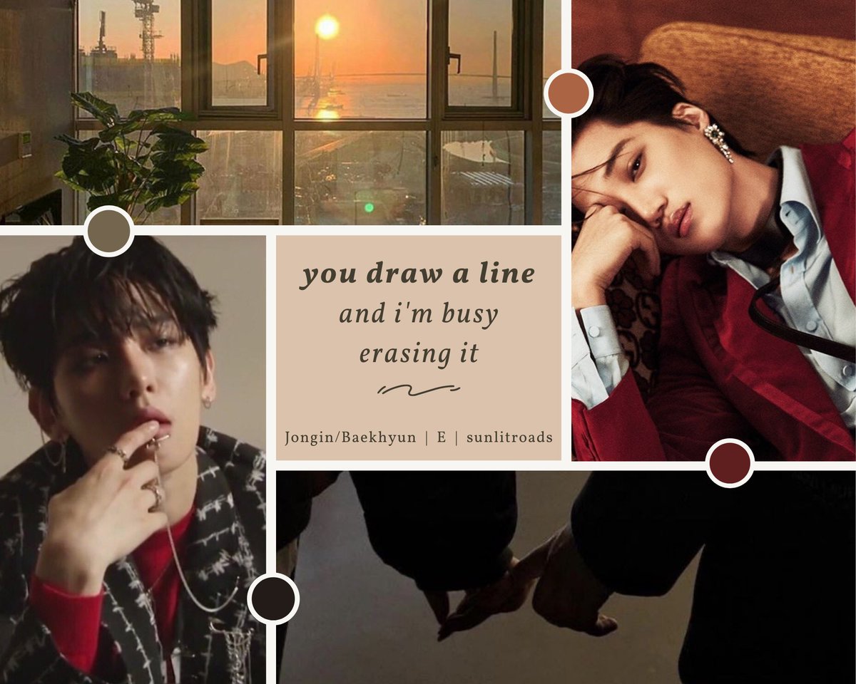 jonginmypocket's tweet photo. so excited to bring you my first chaptered fic! 
Title: You draw a line (and I'm busy erasing it)
Rating: Explicit
Pairing: kaibaek
AU/Trope: A/B/O, Werewolves, Friends with Benefits, Friends to Lovers 😌 https://t.co/OGtDanUkr8