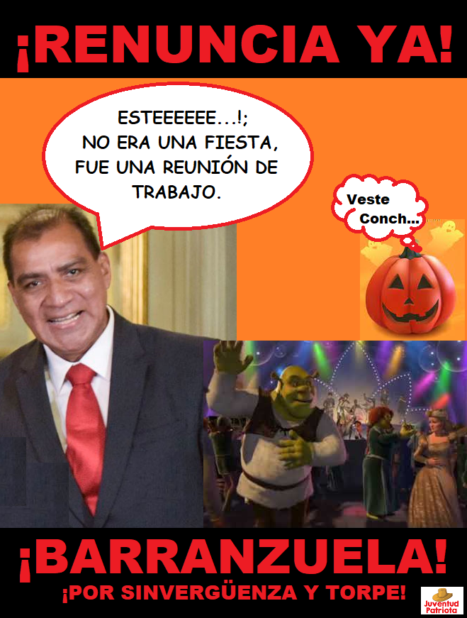 SociedaDelTaper's tweet photo. ¡Renuncia YA Barranzuela, por sinvergüenza y torpe!!!!🤬👎 https://t.co/O73FUeaT28