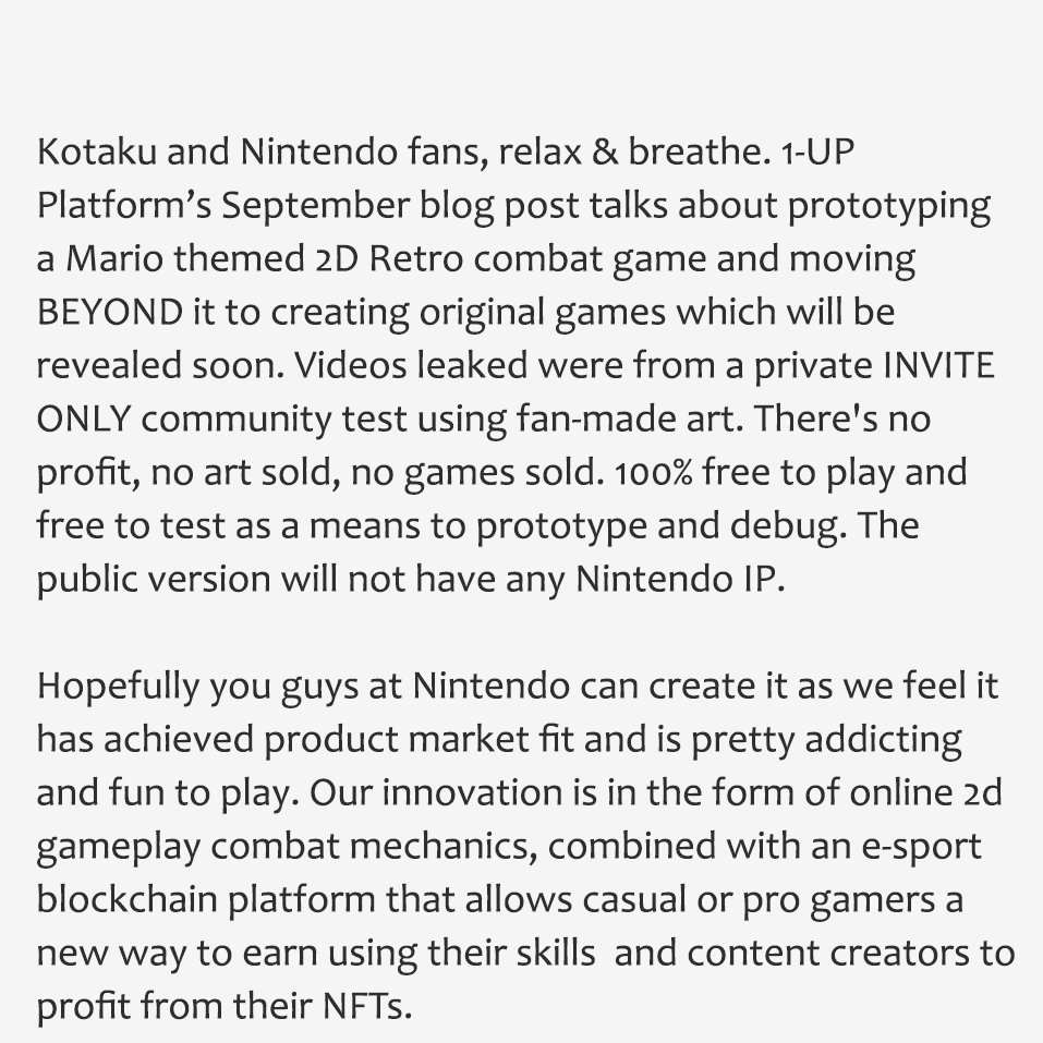 1-UP (no longer in operation) tweet media