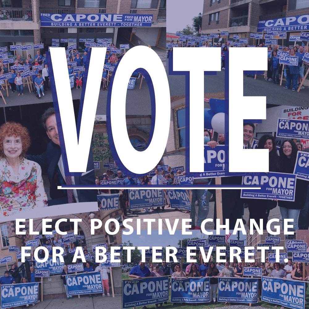 FredForEverett's tweet photo. Today is Election Day! The polls are open from 7 AM until 8 PM. Please get out and vote! If you need a ride to the polls or have a question about your polling place, call or text 617-420-2076. https://t.co/iN6wL3TQq2