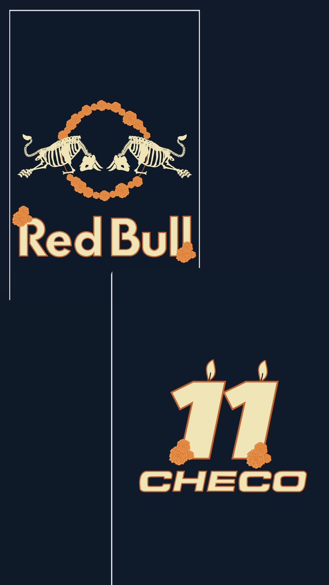 mickygil's tweet photo. Diseñe este logo temático de Día de muertos para el #ShowRun de @redbullracing @redbullMEX  y @SChecoPerez en la CDMX, @PUMAmexico Rífate la impresión masiva 😍 ❤️ y 🔁   por favor 🙏🏽 
#Redbull 
#F1
#F1esta
#RedbullRacing 
#Checo https://t.co/3VkqwF1MpE