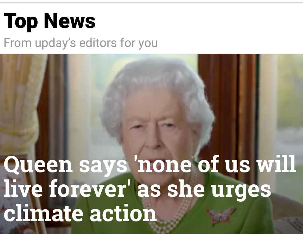 peterdevineManc's tweet photo. Noooooooooo!

#COP26 #COP26Glasgow #ClimateCrisis #StupidHeadlines https://t.co/PuB3ekUf4A