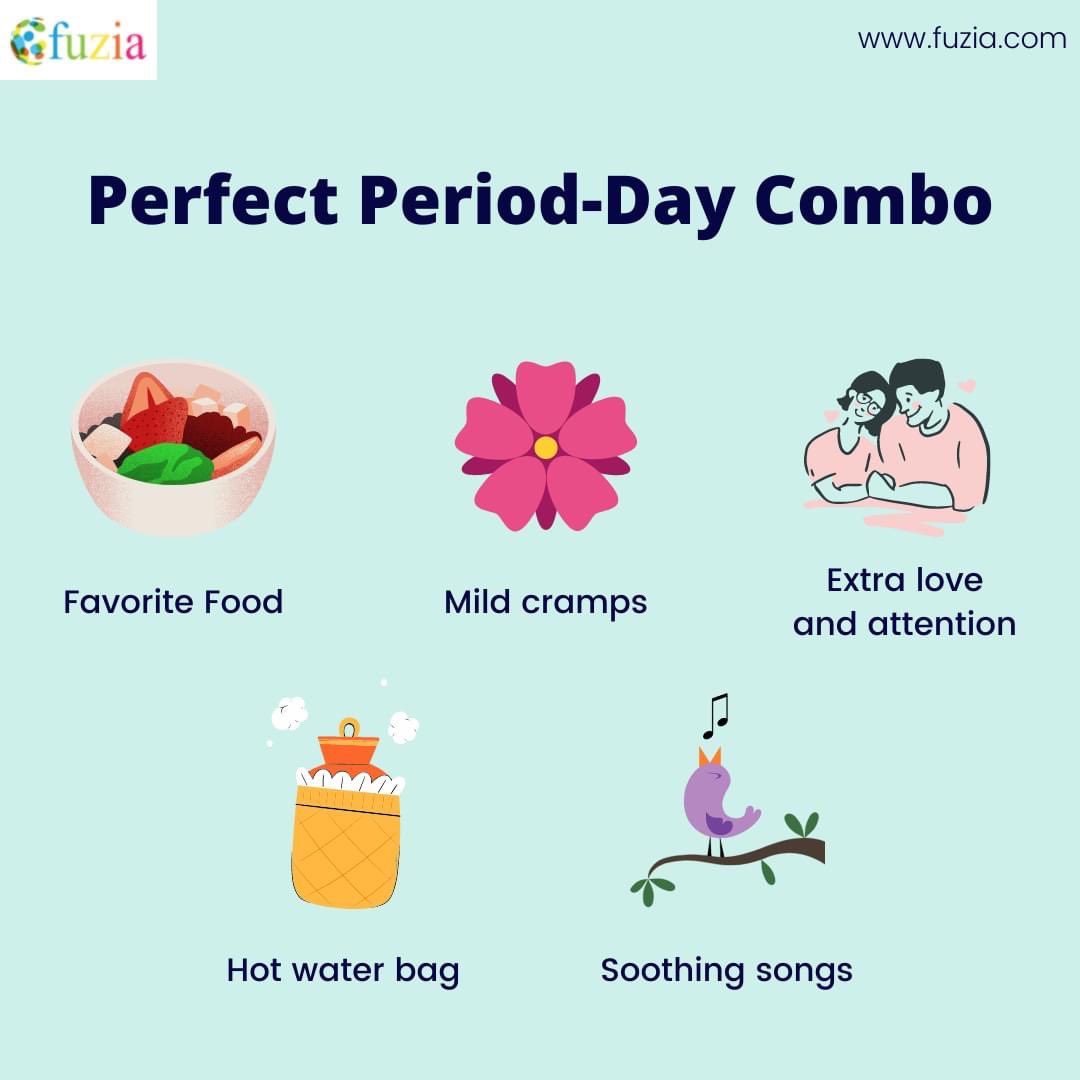 Fuziaworld's tweet photo. To ease some of the pain and terrible feels, here is our perfect period combo to own.
What is your go-to period combo to make yourself feel better?
Tell us in the comments below!
#periods #periodcombo #howtofeelbetter #perfectperiods #menstruation #mentrualcramps #periodcramps https://t.co/THSZZoeV5G