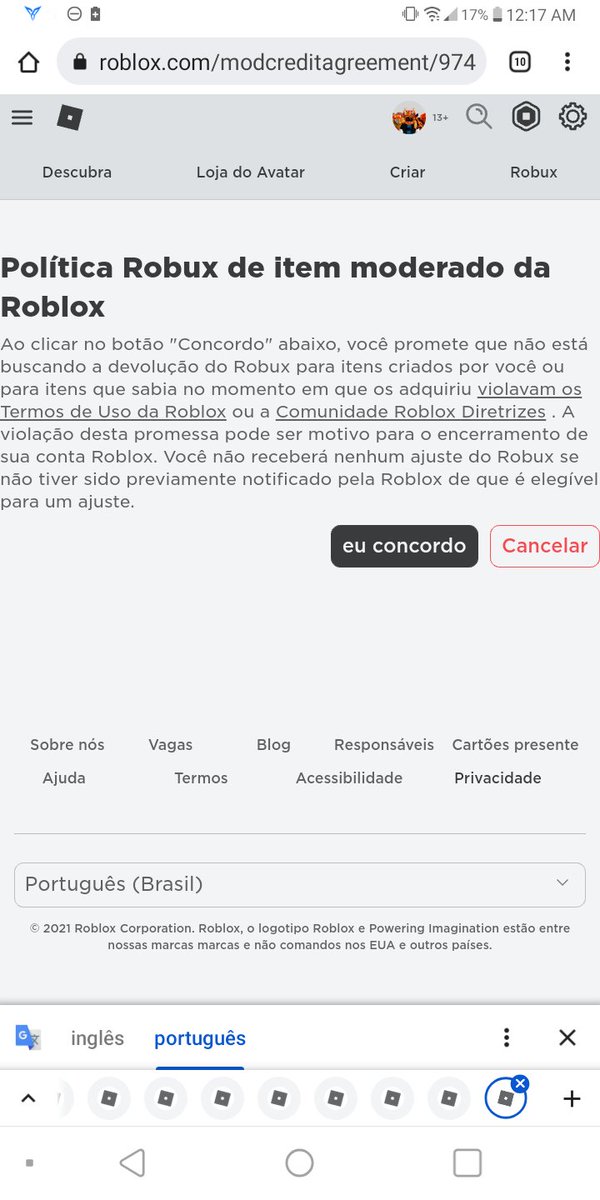 JOGANDO ROBLOX COM SORTEIO DE ROBUX NO DISCORD