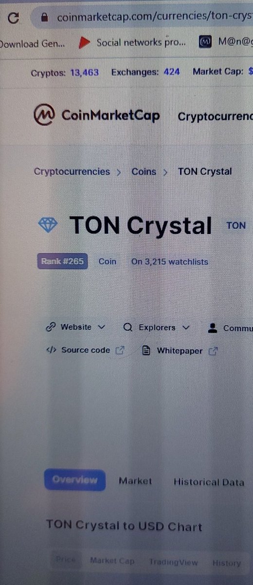 josi_kie's tweet photo. $TONCrystal #TONCRYSTAL rank 265 on Marketcap!

@CommunityTon @freetonid

#FreeTONCommunity #FreeTON 
https://t.co/N0QUQlkQsf https://t.co/oUAk8r0wTI