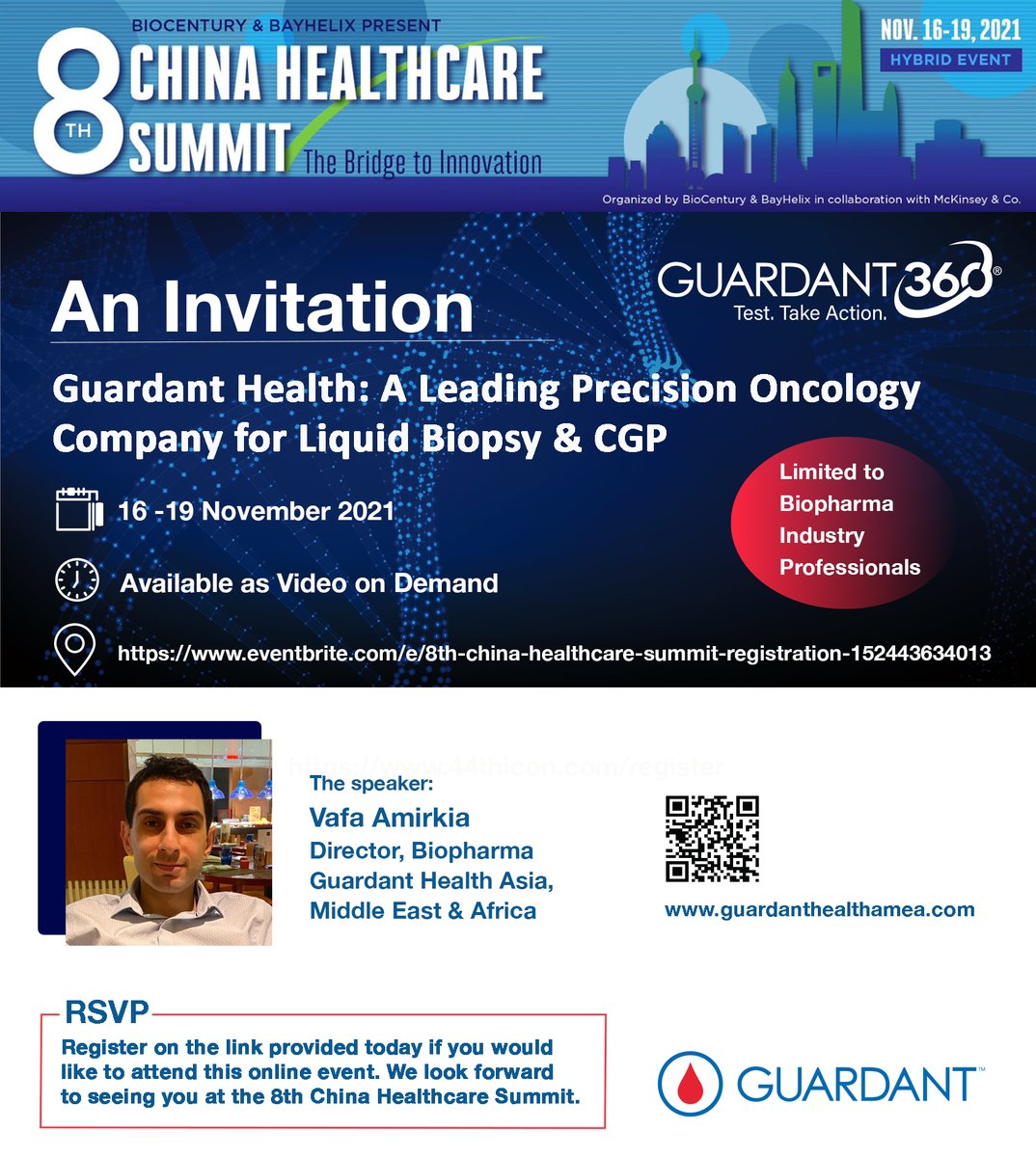 Calling all Biopharmaceutical Industry Professionals! Register for the BioCentury-BayHelix 8th China Healthcare Summit held from 16th to 19th November at eventbrite.com/e/8th-china-he…