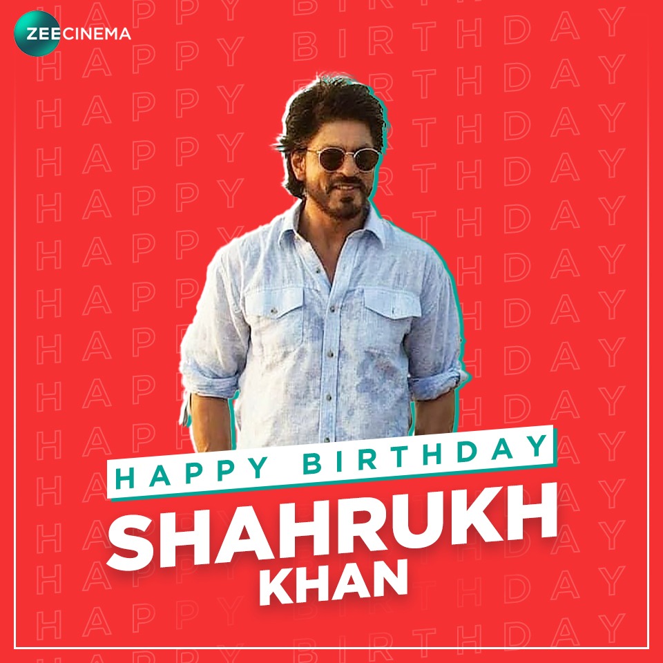 Happy Birthday to the King Khan, Shahrukh Khan!    