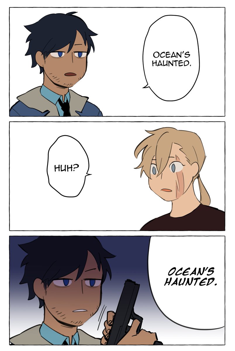 *shoots into the ocean* #oc 