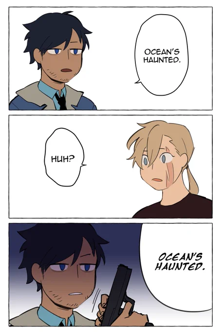 *shoots into the ocean* #oc 