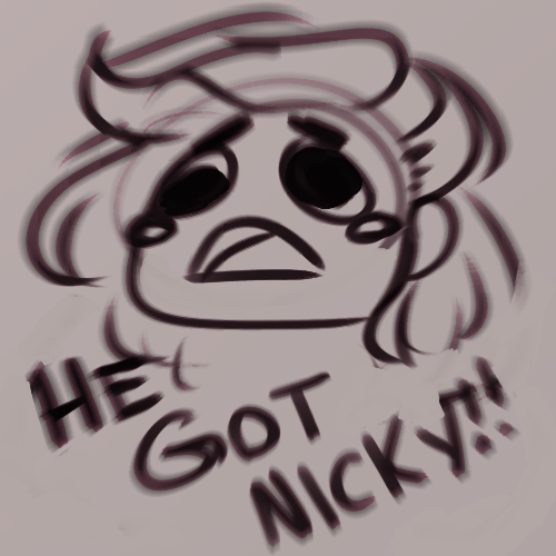 cammiebutt's tweet photo. last year, i tried to protect @NickysHideout from a demon. this year, i was the demon. character development!! https://t.co/JSerQh8iIB