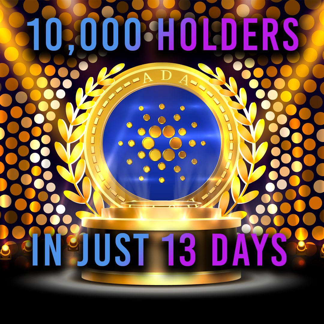 luckgems's tweet photo. This coin is writing history and breaking all records done before!
10k Holders in just 13 days! Paid already over 700k$ Reflections!

ADACash to the mooon!!

#adacash #bscgem #binance #cardano #BinanceSmartChain https://t.co/BfS6IE1AM7