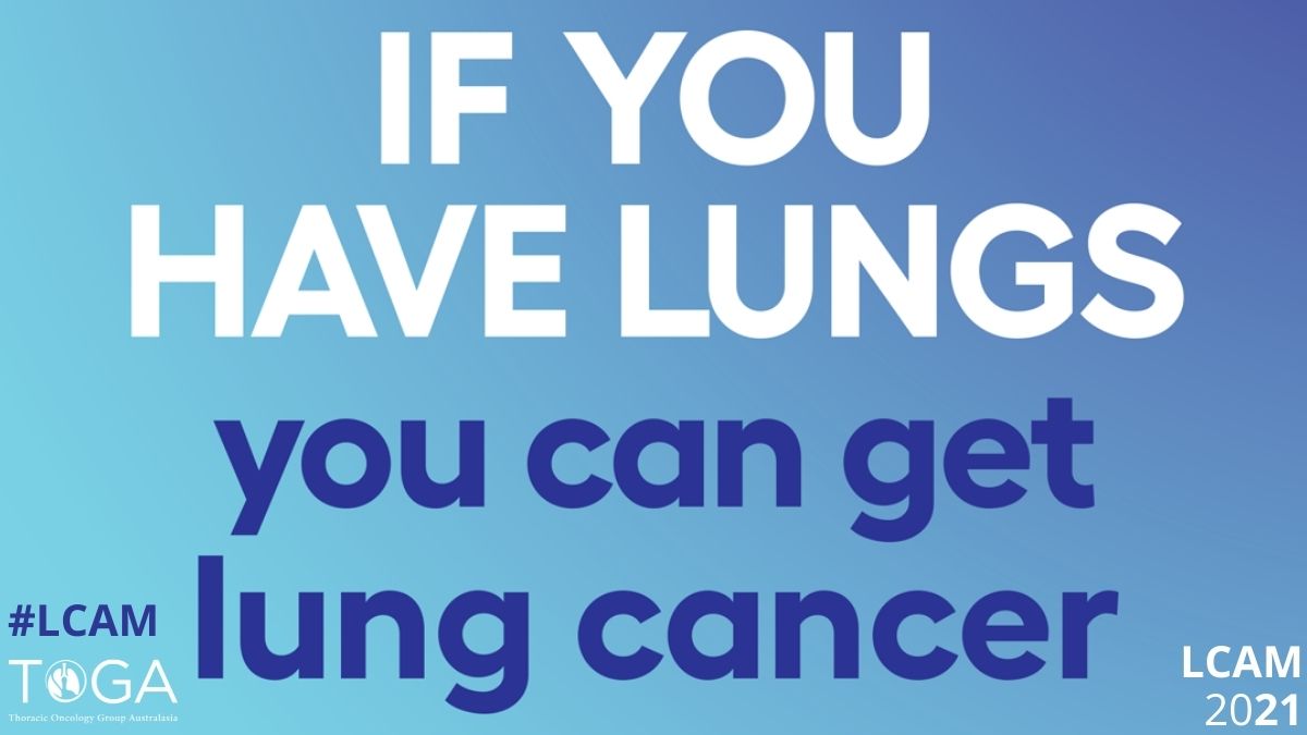 TOGAANZ's tweet photo. 1 in 5 people with lung cancer have never smoked, even more are not current smokers. It's time to recognise the people and not the causes- anyone with lungs can get lung cancer and no one 'deserves' cancer. #LCAM #LCSM https://t.co/PWgLSzW7Ii