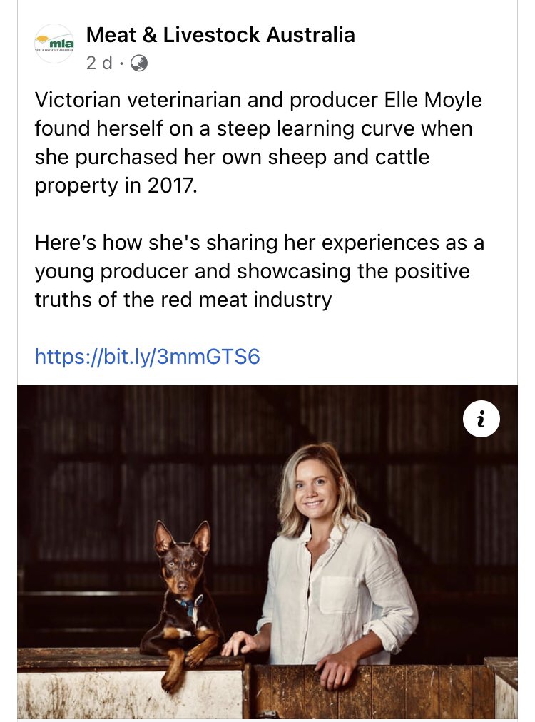 Sharing positive agricultural stories with <a href="/meatlivestock/">Meat & Livestock Australia</a> 

mla.com.au/news-and-event…