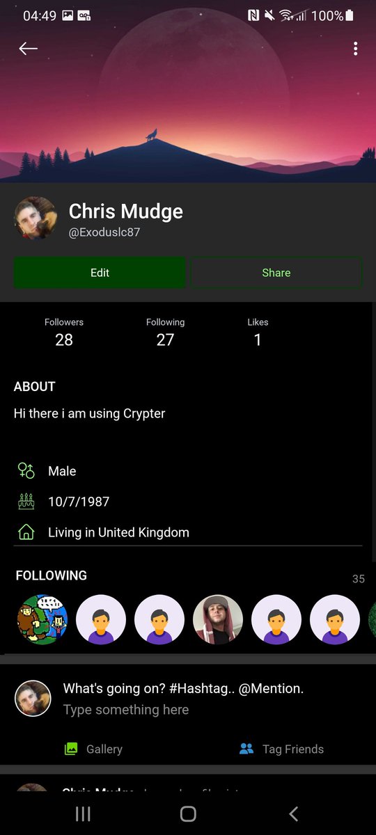 ChrisMudge1's tweet photo. @CrypterOfficial https://t.co/J3l6zPlTvX