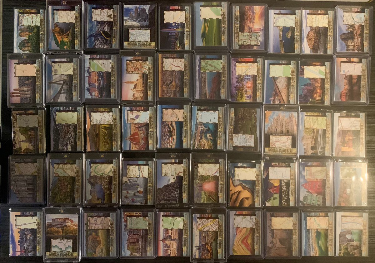 DBaxFanAJ's tweet photo. Hey @UpperDeckSports … I’m so close to finishing my 2017-2019 #GoodwinChampions World Traveler map relic set. Can you help me share this to find the last few I need? https://t.co/pz4L65rePe