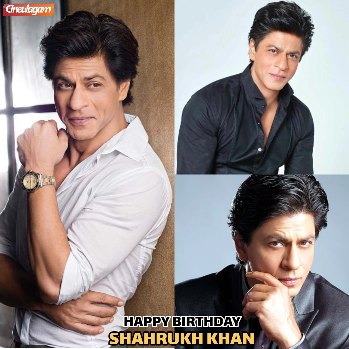 Happy Birthday Actor Shahrukh Khan     