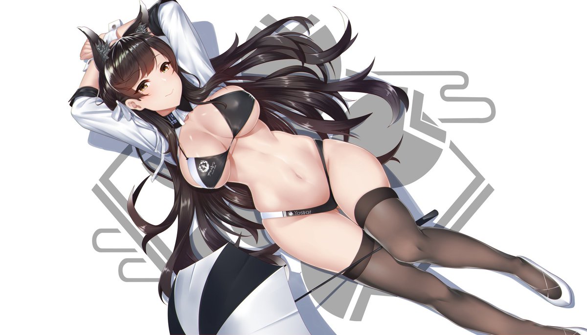 愛宕(アズールレーン) ,グラーフ・ツェッペリン(アズールレーン) ,饅頭(アズールレーン) 「#タイツの日 #アズールレーン 」|鍵山/Clave イラストレーターのイラスト