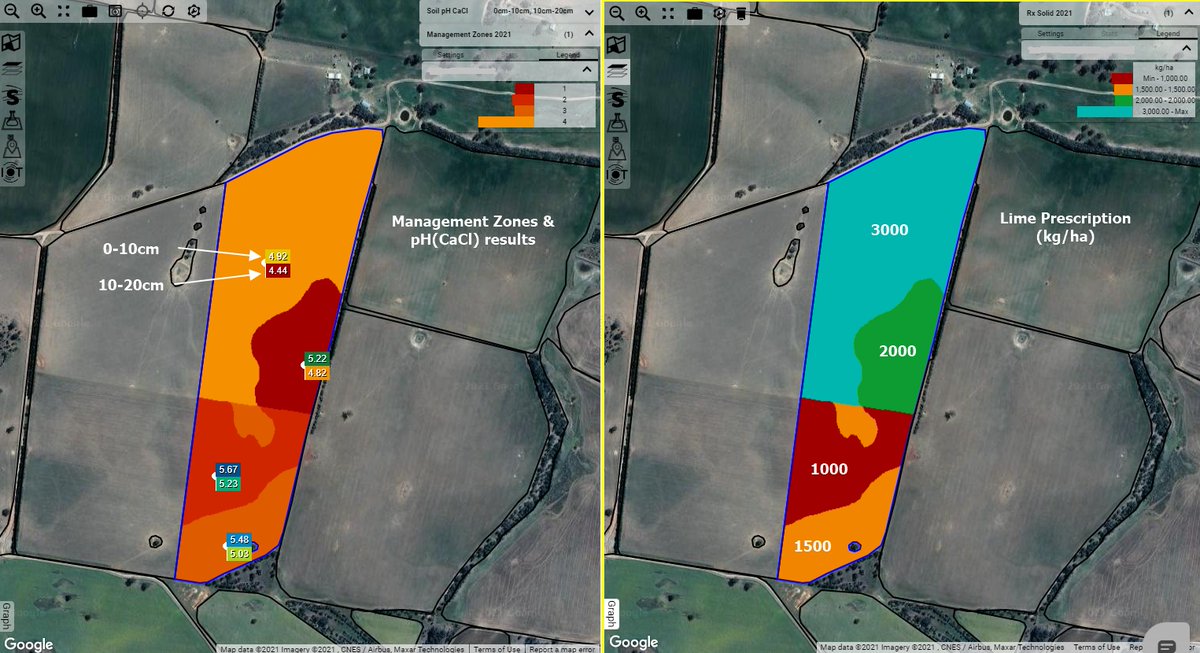 Segmented soil testing by soil type &amp; old paddock boundaries helping finetune lime inputs this summer.

Simple PA = Valuable PA