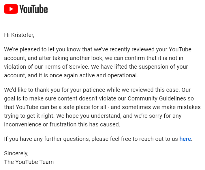 KristoferYee's tweet photo. UPDATE: They lifted the suspension.

I'm not sure how many Verified Twitter accounts it took to comment on those tweets for an actual human to take a look at what happened and fix it but thank you for those that helped make them aware that their automated system is dogshit. https://t.co/ZRMfqKwgbZ