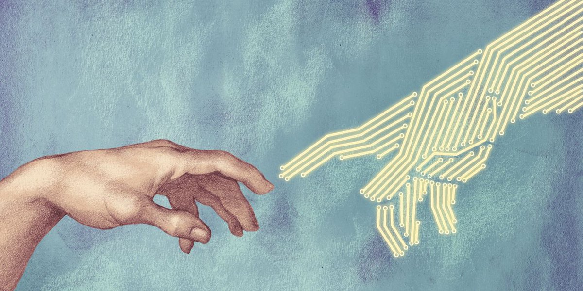 SpirosMargaris's tweet photo. The #Challenge of Being #Human 

in the Age of #AI 

https://t.co/Xv8G8FxijD #fintech #ArtificialIntelligence #MachineLearninig #DeepLearning @WSJ @ericschmidt @psb_dc @leimer @JimMarous @BrettKing @terence_mills @sallyeaves @YuHelenYu @andi_staub @Xbond49 @ahier @HaroldSinnott https://t.co/xsyctH2G7m