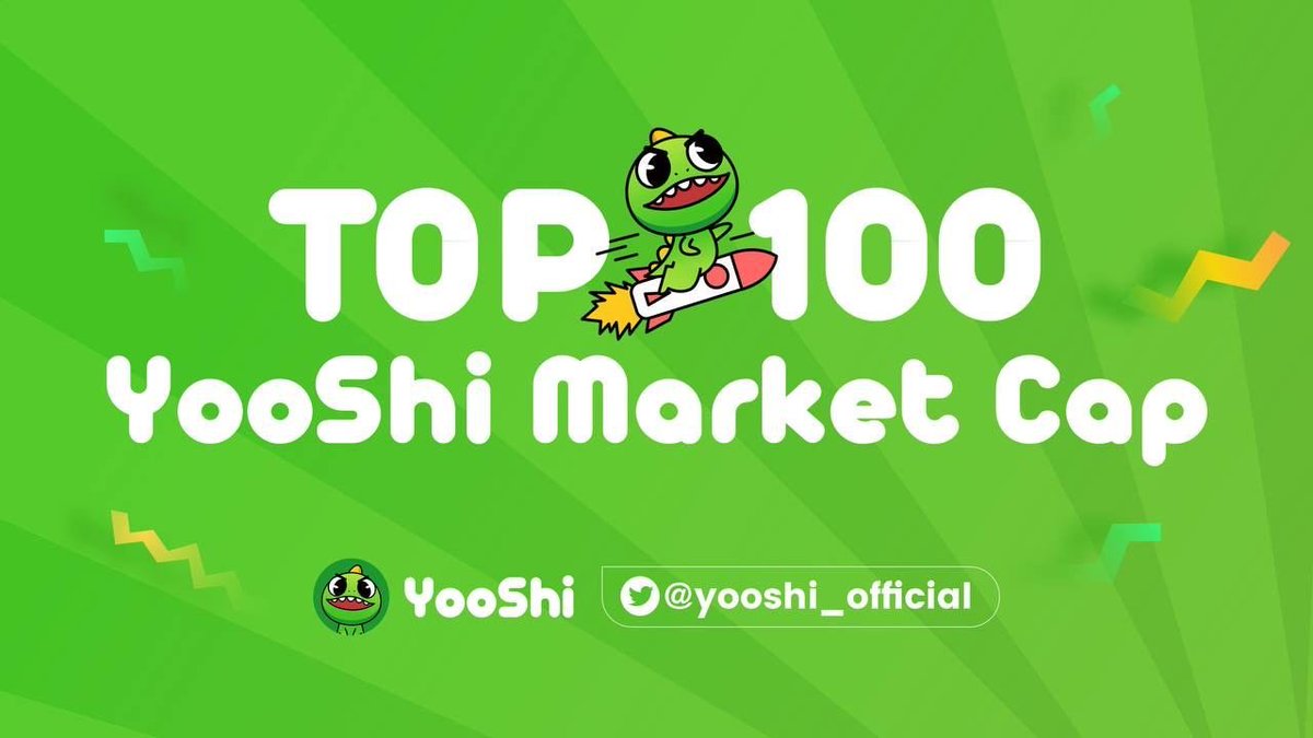 Cryptovietnamvn's tweet photo. Congrats🦖$YOOSHI reaches TOP 100 market cap 🚀🚀🚀

https://t.co/fO8vKRY7Hi

Pooled WBNB: 48800+   
Holders: 332,400+ https://t.co/BzULxhu96S