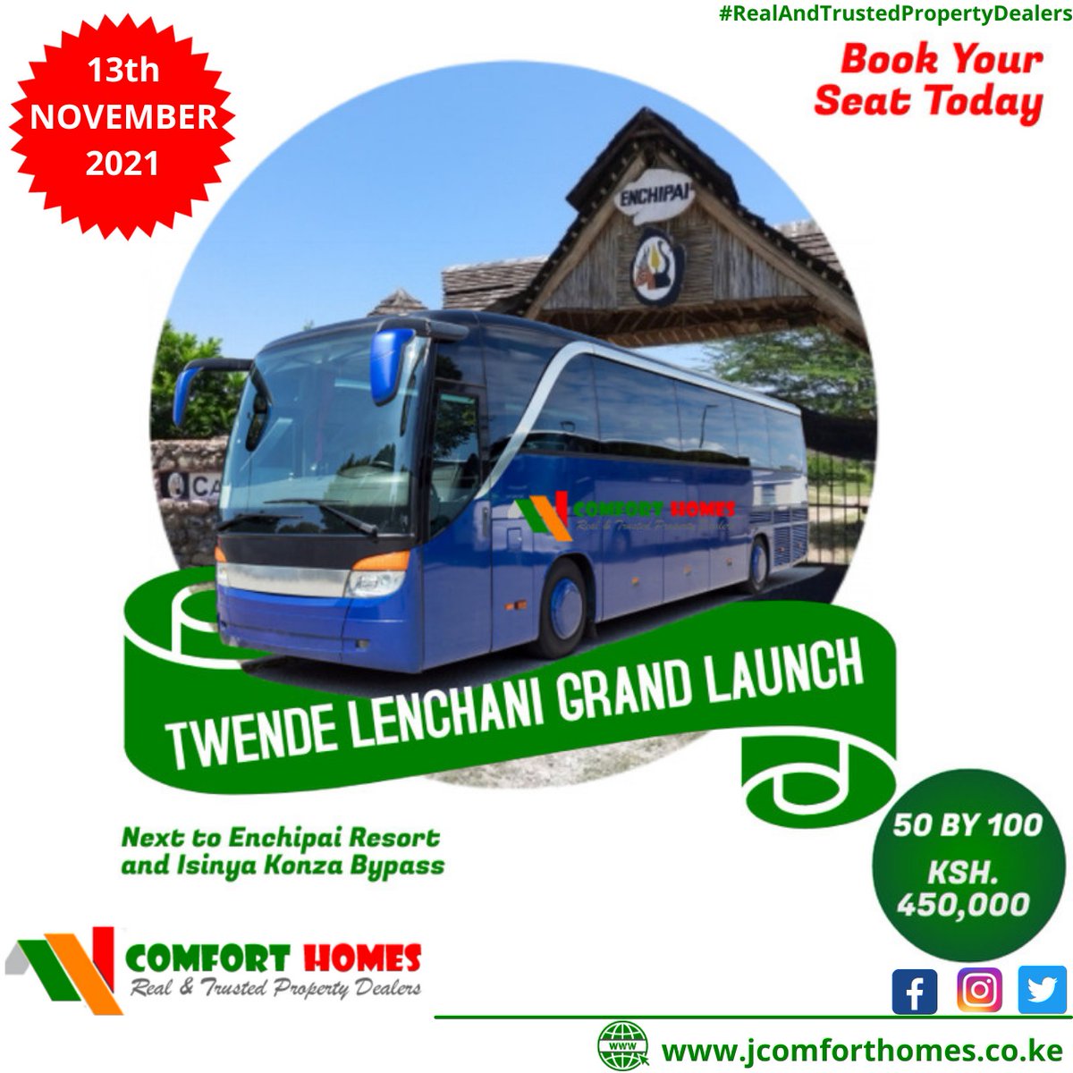 NguyoJanet's tweet photo. New baby in town ni lenchani phase 4 usikose plot Hapa book your seat today call 0768219528 https://t.co/ViBsHB0KiF