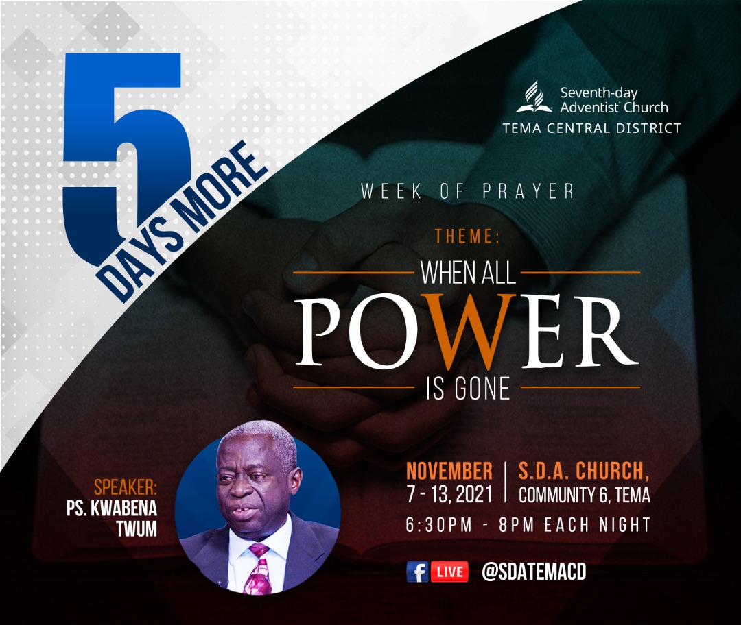 sdatemacd's tweet photo. True faith and true prayer—how strong they are! They are as two arms by which the human suppliant lays hold upon the power of Infinite Love. (Gospel Workers, 259.) 
@hopetvgh @WeAreMCSDA @meridianghsda https://t.co/6LNDtEsQxR