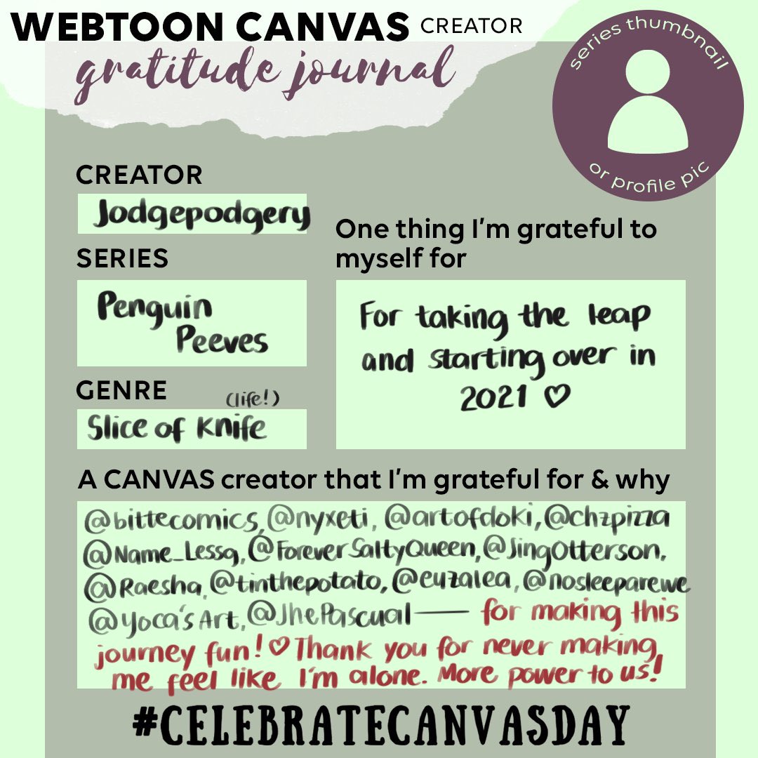 jodgepodgery's tweet photo. @webtooncanvas hope I'm not too late to show some love for my fellow creators! 🥰 https://t.co/TWLdZ51ijN