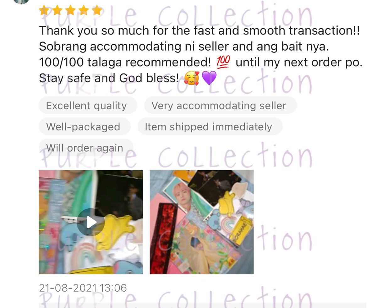PurpleCo_PH's tweet photo. #PurpleCollectionFeedbacks https://t.co/ODeum7SGak