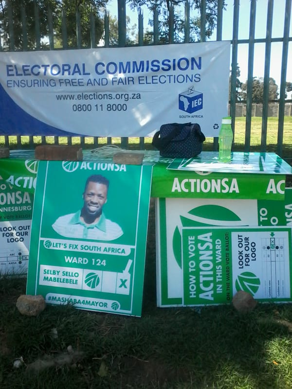 SelloMabelebel1's tweet photo. ActionSA won a VD- City Hall.
@HermanMashaba
Ward 124: We are not a small party.
ActionSA 419
ANC 369
Just for the record, City Hall is one of the biggest VD in the ward.
@ME_Beaumont
@ActionsaF
@AsktheChief01
@Action4SA
@KhomoMashala @mpumi123 @KeaShumba @MikaNgobeni https://t.co/M87XqtZrwE